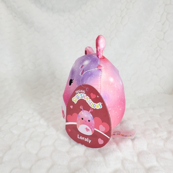 Loraly Squishmallow Alien Valentines Day Squad BNWT 5 Inch - Picture 2 of 7